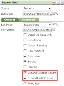 Select Expand/Collapse Column and Expand Multiple Rows