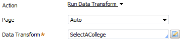 Run Data Transform